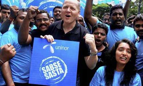 uninor rolls out sabse sasta uninor rolls out sabse sasta