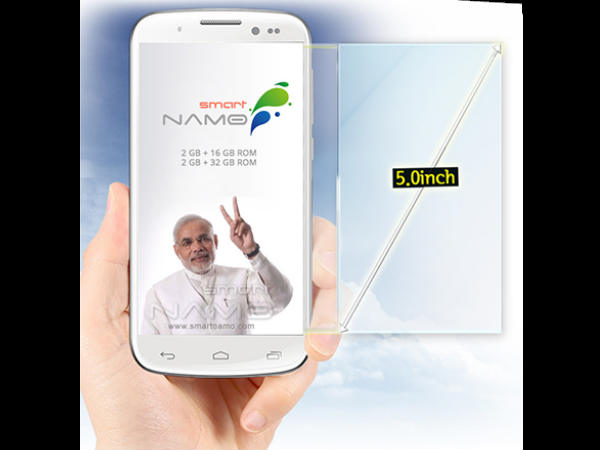 నరేంద్ర మోడీ నేపధ్యంతో మార్కెట్లోకి రెండు స్మార్ట్నమో స్మార్ట్ఫోన్లు