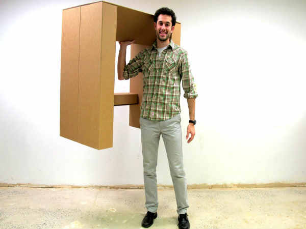 Cardboard Standing Desk