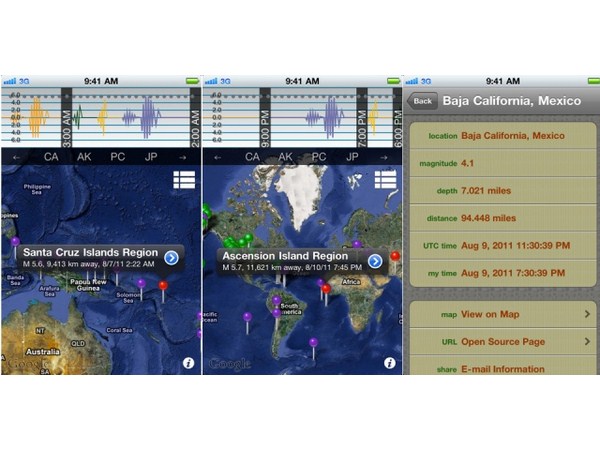 Quakes - Earthquake Notifications (iOS)