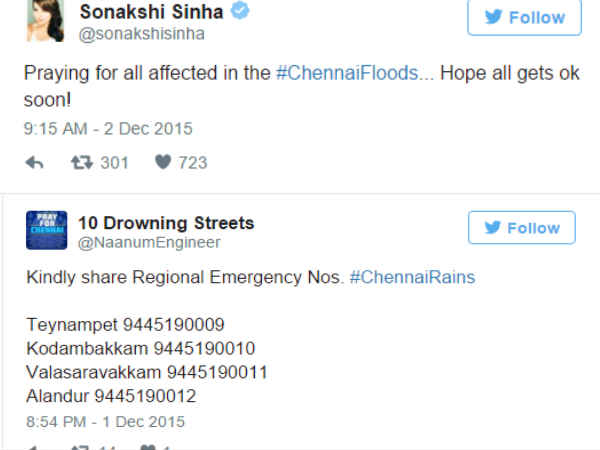 సోనాక్షి సిన్హా ట్వీట్