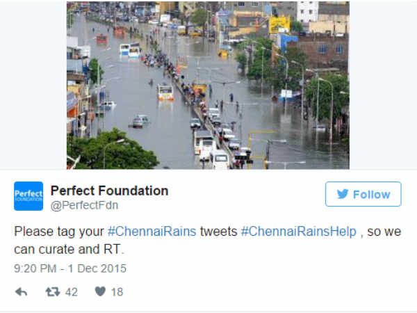 ఫర్పెక్ట పౌండేషన్ చేయూత