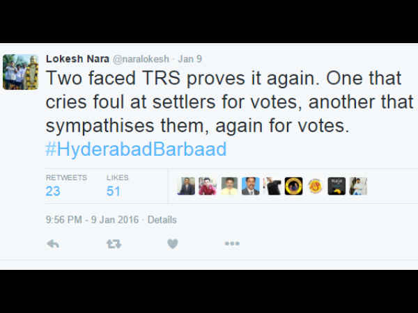 గ్రేటర్ హైదరాబాద్ లో జీహెచ్ఎంసీ ఎన్నికల సంధర్భంగా