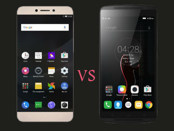 LeEco Le 1s vs Lenovo K4 Note