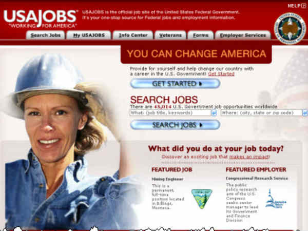 యుఎస్ఎ జాబ్స్ (USAJobs.com)