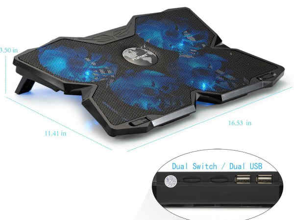 ఫ్లాటమ్స్ ( Ptatoms 15.6″-17″ Gaming Laptop Cooling Pad)