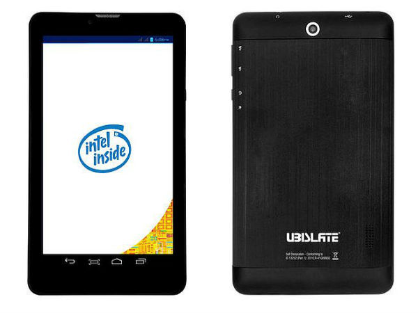 Ubislate i3G7 టాబ్లెట్ స్పెసిఫికేషన్లను పరిశీలించినట్లయితే...
