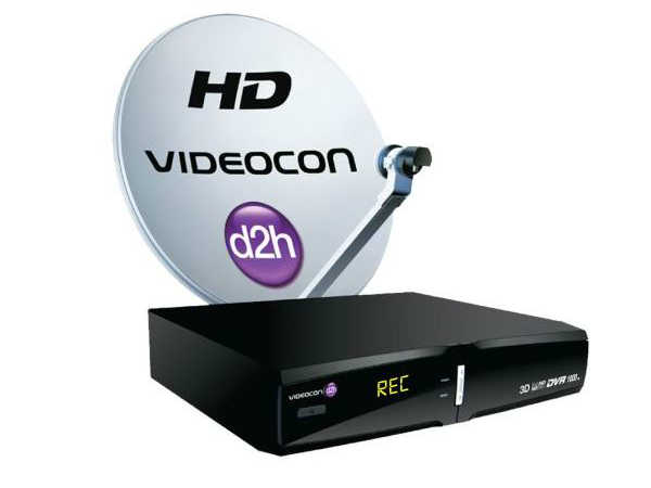 Videocon d2h HD Digital Set Top Box with Unlimited Recording