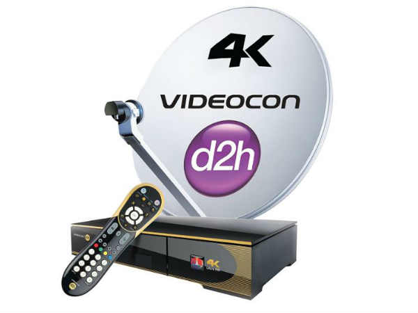 Videocon d2h 4k Ultra HD Box