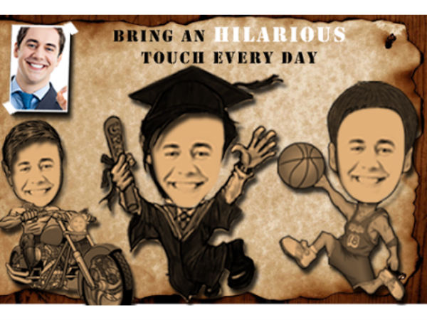 CHANGE PHOTO INTO CARICATURE