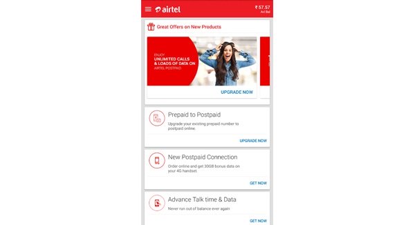 Hub for your Prepaid and Postpaid services