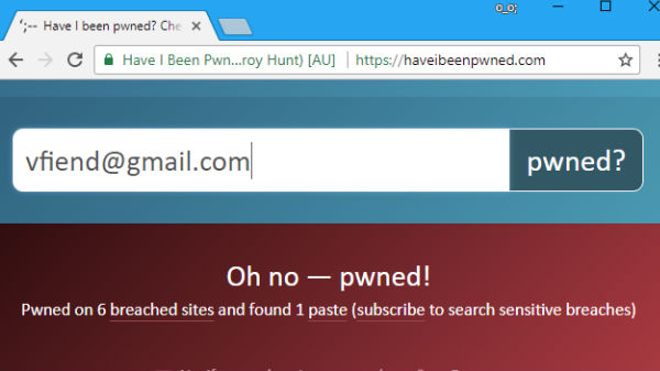 Troy Hunt Have I Been Pwned