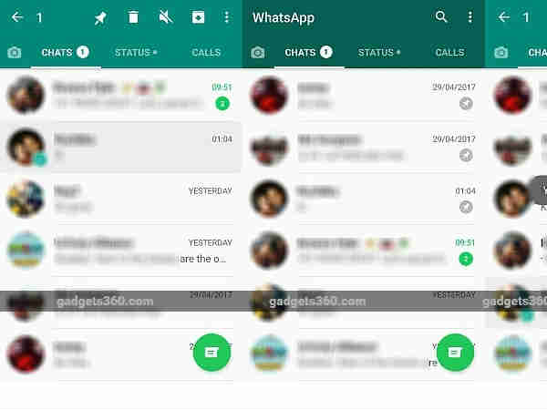 ట్యాప్ చేసి హోల్డ్ చేస్తే