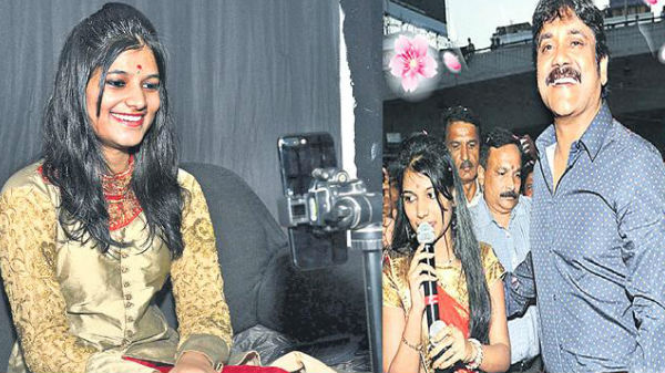 యాడ్లో నాగార్జునతో కలిసి...