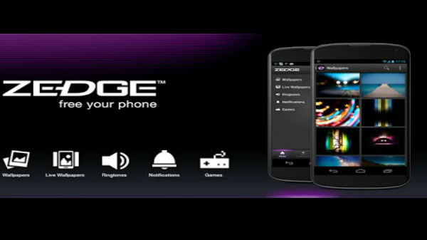 Zedge యాప్