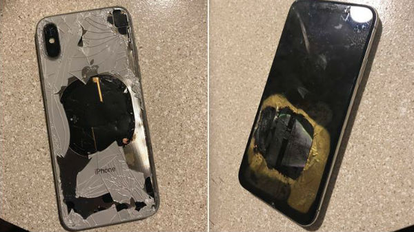 iPhone X పేలిన విషయంపై....