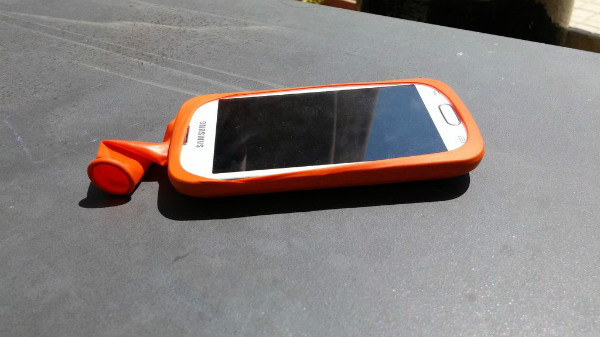 Turn a balloon into a rubber skin case