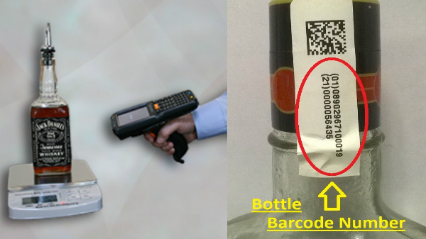 barcode or serial number