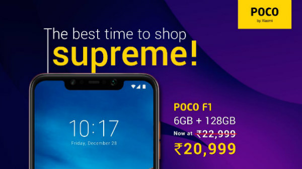 Xiomi Poco F1 స్పెసిఫికేషన్స్ :