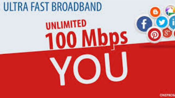 యు బ్రాడ్బ్యాండ్ 100 Mbps ప్రణాళిక వివరాలు: