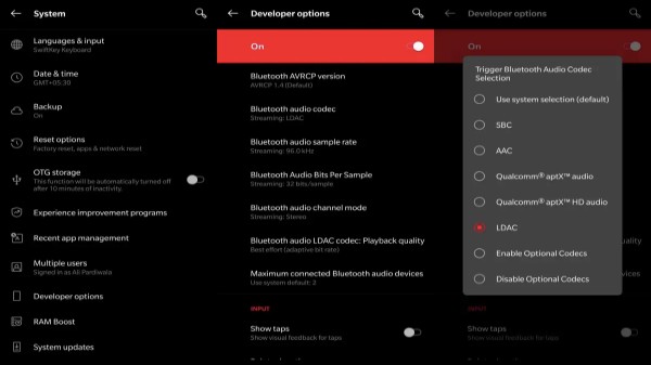 మీ Android స్మార్ట్ఫోన్లో బ్లూటూత్ కోడెక్ను ఎలా మార్చాలి: