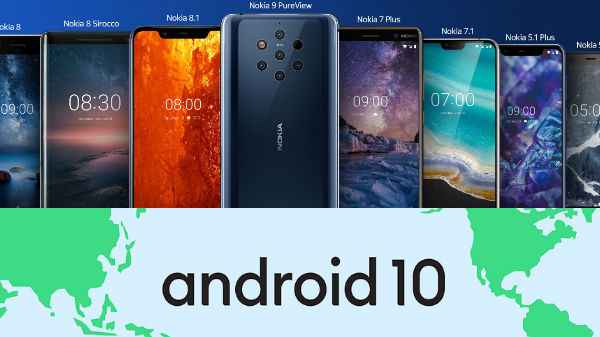 ఆండ్రాయిడ్ 10 అప్డేట్ను పొందే స్మార్ట్ఫోన్లు
