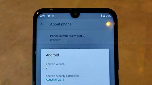 Motorola E6s: Display