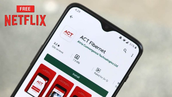 ACT ఫైబర్నెట్ ప్లాన్లతో నెట్ఫ్లిక్స్ ప్రయోజనం