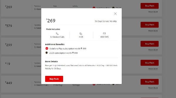 రూ .269 ప్లాన్