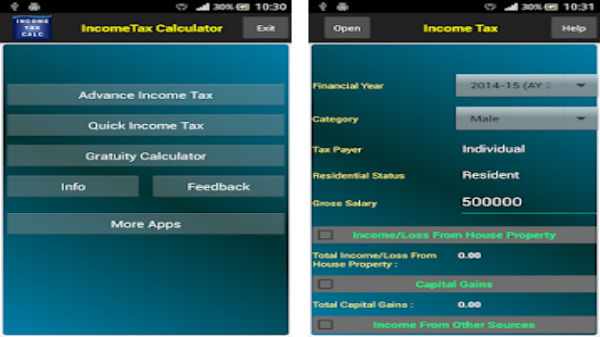 Income Tax Calculator by MorAppsStore: