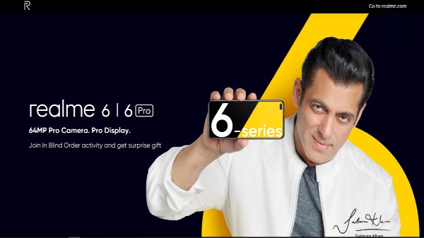 రియల్మి 6,6ప్రో ఇండియా లాంచ్