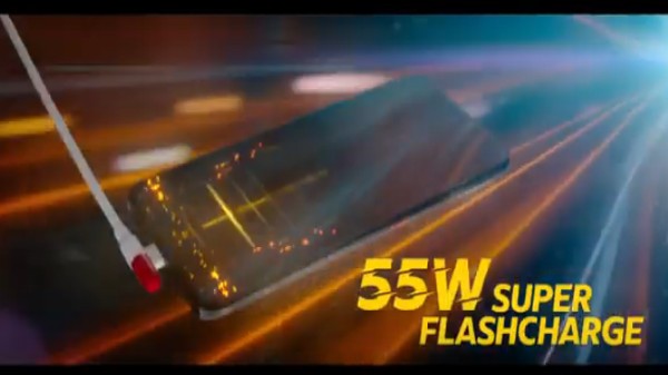 55W సూపర్ ఫ్లాష్ఛార్జ్ టెక్నాలజీతో 4,440mAh బ్యాటరీ