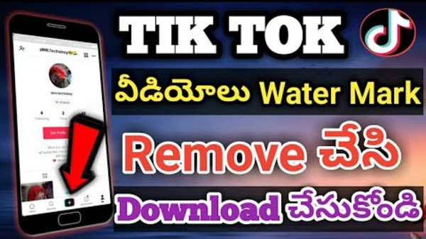 టిక్టాక్ వీడియో వాటర్మార్క్