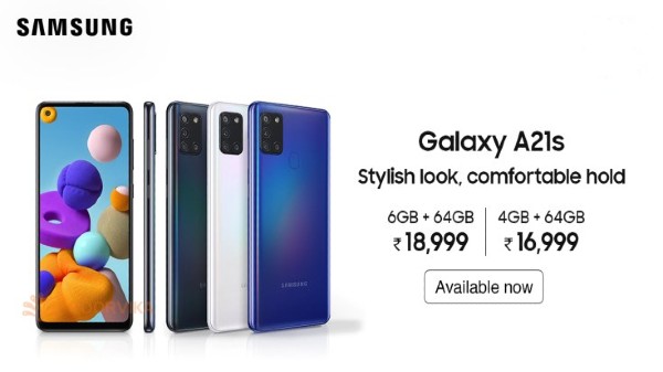 Samsung Galaxy A21s స్పెసిఫికేషన్స్