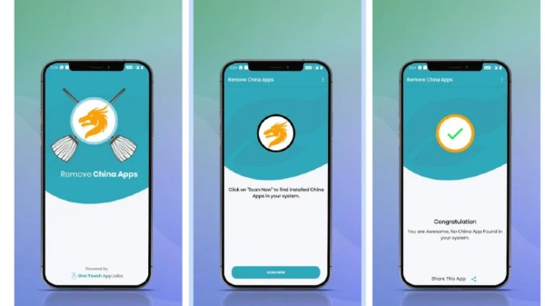Remove China app