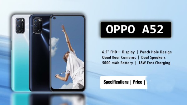 OPPO A52 మెరుగైన ఆడియో ప్లేబ్యాక్