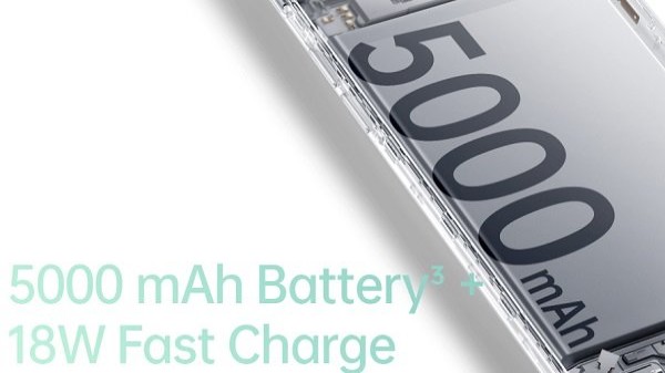 ఫాస్ట్ ఛార్జింగ్ తో బెస్ట్-ఇన్-క్లాస్ 5,000 mAh బ్యాటరీ
