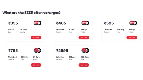 వోడాఫోన్ ఐడియా ZEE5 ప్రీమియం ప్రీపెయిడ్ ప్లాన్లతో 6GB బోనస్ డేటాను పొందే విధానం?