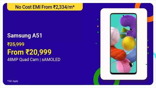 Samsung A51 పై 19% ఆఫర్