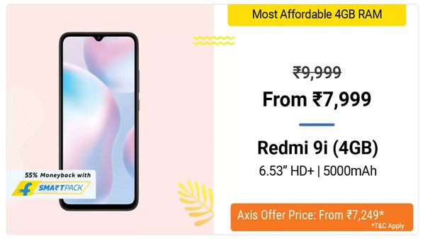 రెడ్మి 9 ఐ (20% ఆఫ్)