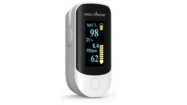 HealthSense Accu-Beat FP 910 Fingertip Pulse Oximeter: