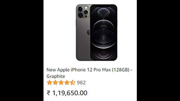 కొత్త Apple iPhone 12 Pro Max (128GB) - గ్రాఫైట్