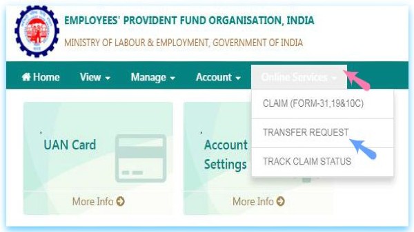 EPFO సభ్యులు ఆన్లైన్లో EAN ని UAN తో బదిలీ చేయడం ఎలా? EPFO సభ్యులు ఆన్లైన్లో EAN ని UAN తో బదిలీ చేయడం ఎలా?