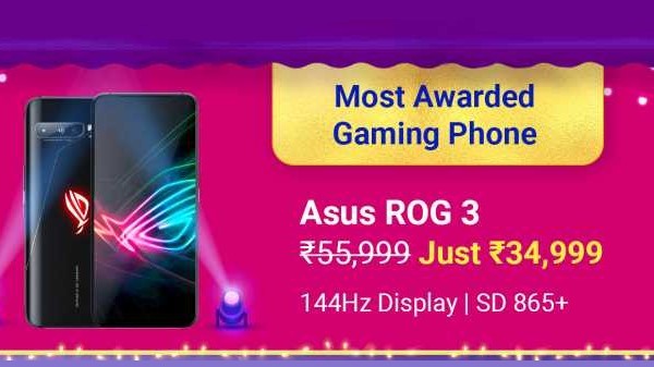 ASUS ROG Phone 3 (Black, 128 GB) (8 GB RAM)