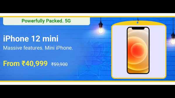Apple iPhone 12 Mini (Blue, 64 GB)