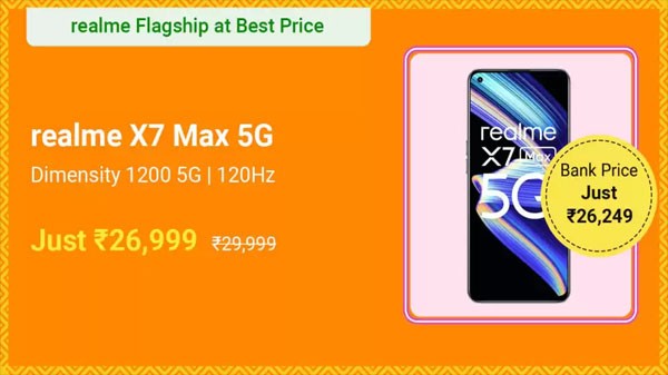 Realme X7 Max (Asteroid Black, 256 GB) (12 GB RAM)